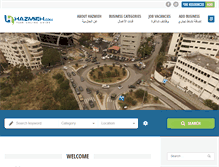 Tablet Screenshot of hazmieh.com